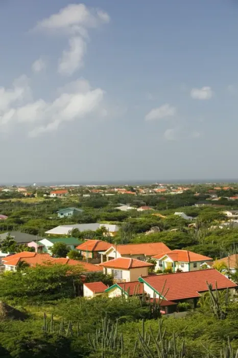 Framed Print : ABC Islands - ARUBA - Paradera: View from Casibari Rock