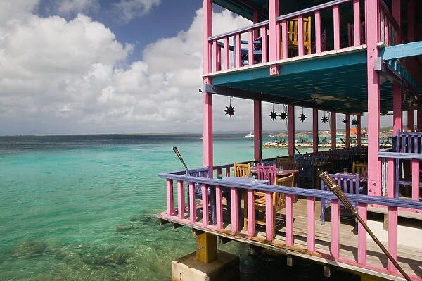 ABC Islands - BONAIRE - Kralendijk: Colorful Building at the Divi Flamingo Resort