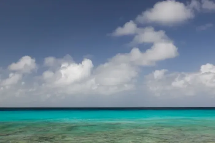Framed Print : ABC Islands - BONAIRE - Pink Beach: Beach View