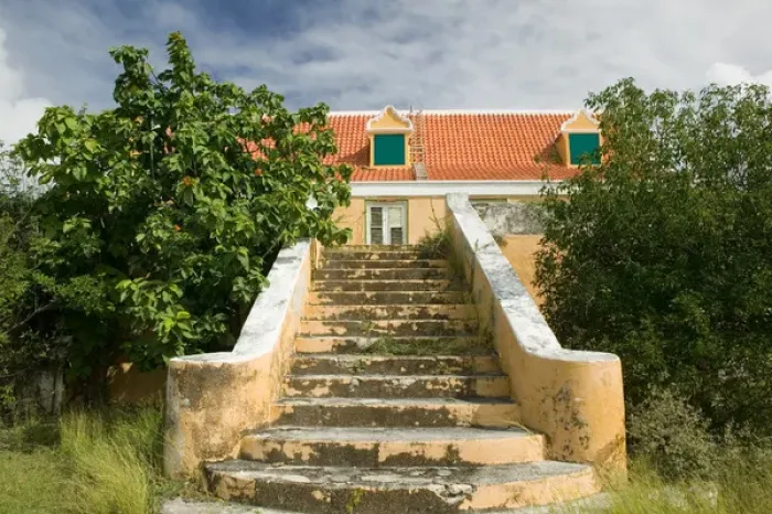 Framed Print : ABC Islands - CURACAO - Northern Curacao: Christoffel National Park - Ruins of Landhuis