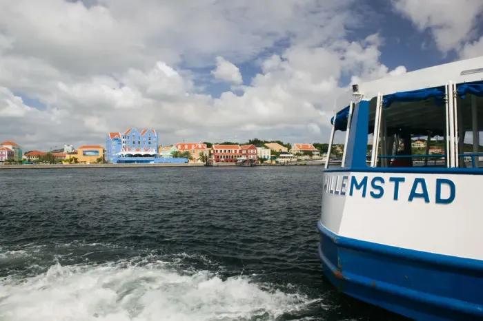Framed Print : ABC Islands - CURACAO - Willemstad: Otrobanda - Punda Ferry on Sint Annabaai Framed Print : ABC Islands - CURACAO - Willemstad: Otrobanda - Punda Ferry on Sint Annabaai