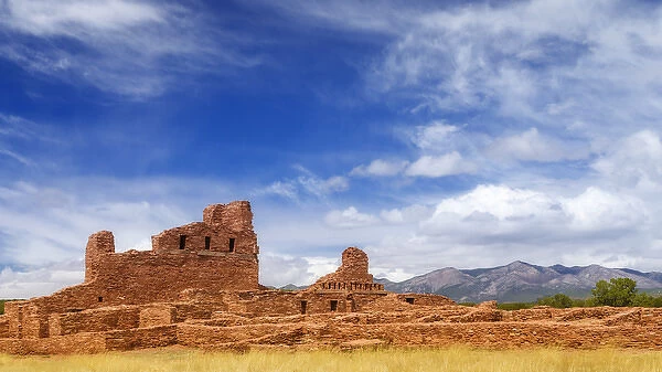 Abo Ruins, Salinas Pueblo Missions National Monument. New Mexico, USA