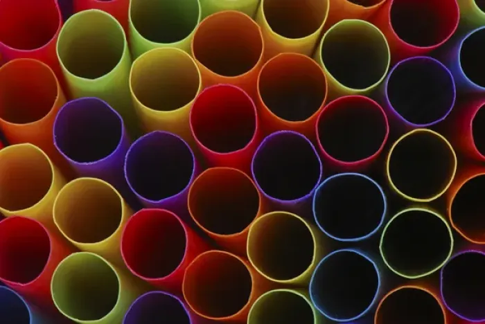 Framed Print : Abstract of ends of multicolored drinking straws Framed Print : Abstract of ends of multicolored drinking straws