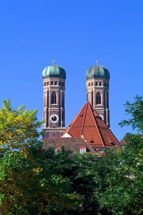 Framed Print : Abstract of Famous Frauenkirche Church Munich Germany Framed Print : Abstract of Famous Frauenkirche Church Munich Germany