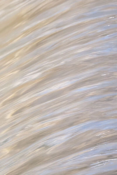Abstract of flowing water
