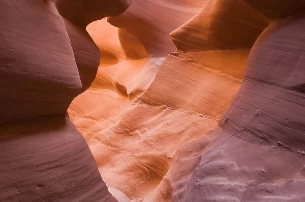 Abstract Detail of Lower Antelope Canyon near Page, AZ, USA