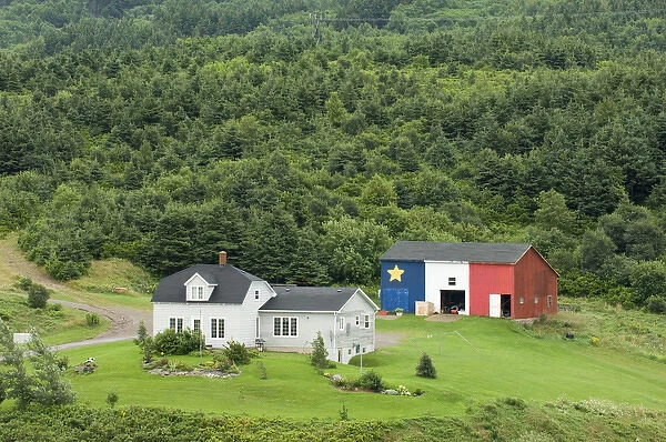 Acadian Barn, Cape Breton, Nova Scotia, Canada