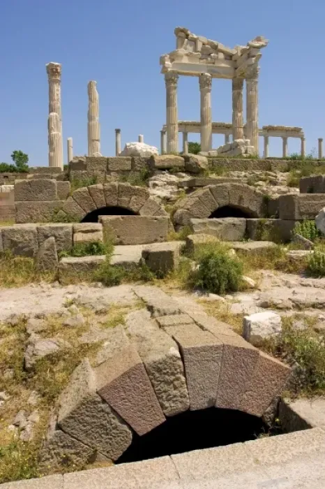 Framed Print : Acropolis of Pergamon (Pergamum  /  Bergama) Western Turkey