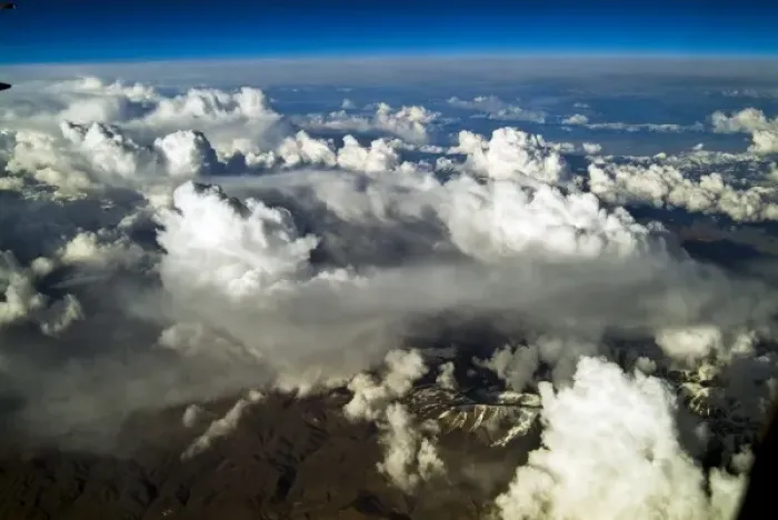 Framed Print : Aerial view of above-the-clouds Framed Print : Aerial view of above-the-clouds