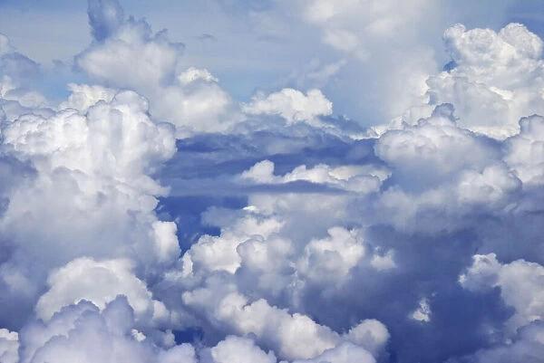 Aerial view of clouds, China