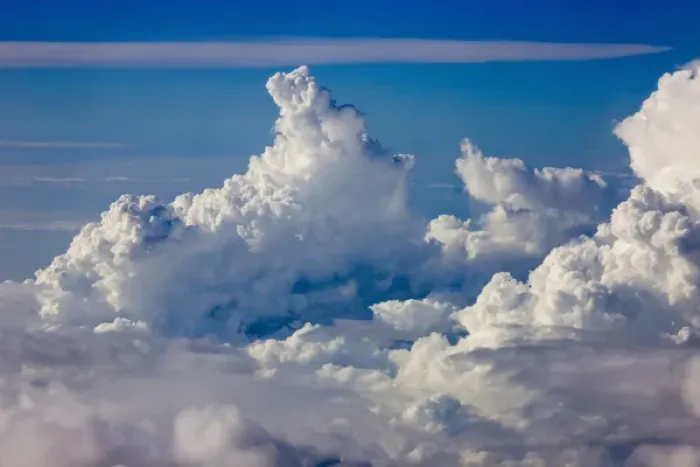 Framed Print : Aerial view of clouds in the sky, Philippines Framed Print : Aerial view of clouds in the sky, Philippines