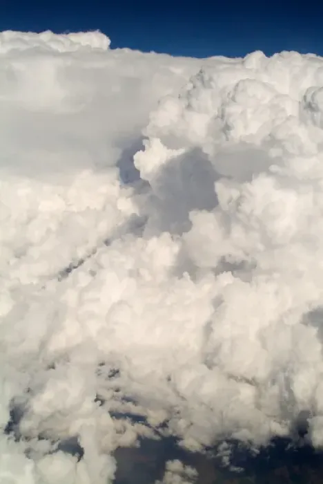 Framed Print : An aerial view of Cumulonimbus clouds Framed Print : An aerial view of Cumulonimbus clouds