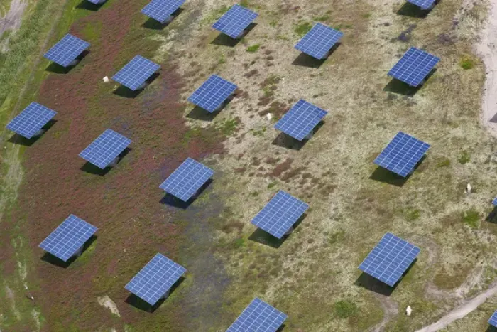 Framed Print : Aerial view of solar panels Huelva Province, Spain Framed Print : Aerial view of solar panels Huelva Province, Spain