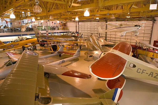 02. Canada, Alberta, Calgary: Aero Space Museum of Calgary, Interior Aviation Display