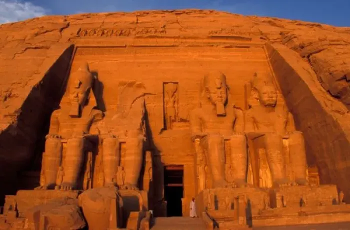 Framed Print : AF, Egypt, Abu Simbel. Facade at sunset, Great Temple of Ramessess II Framed Print : AF, Egypt, Abu Simbel. Facade at sunset, Great Temple of Ramessess II
