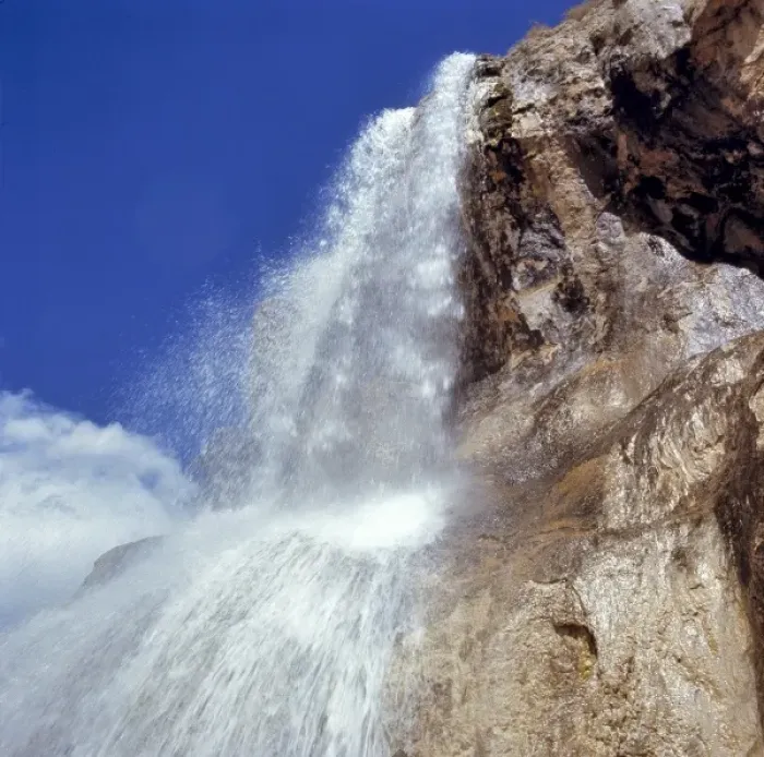 Framed Print : Afghanistan, Five Dams of Ali. Water cascades from the Five Dams of Ali Framed Print : Afghanistan, Five Dams of Ali. Water cascades from the Five Dams of Ali