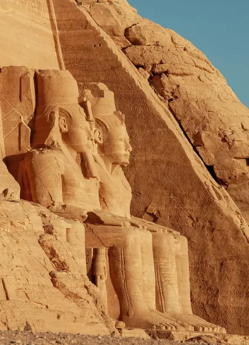Framed Print : Africa, Egypt, Aswan. The Great Temple of Ramesses II in the village of Abu Simbel Framed Print : Africa, Egypt, Aswan. The Great Temple of Ramesses II in the village of Abu Simbel