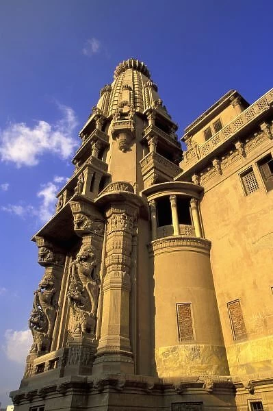 Africa, Egypt, Cairo, Heliopolis. Barons Palace; former home of Baron Empain