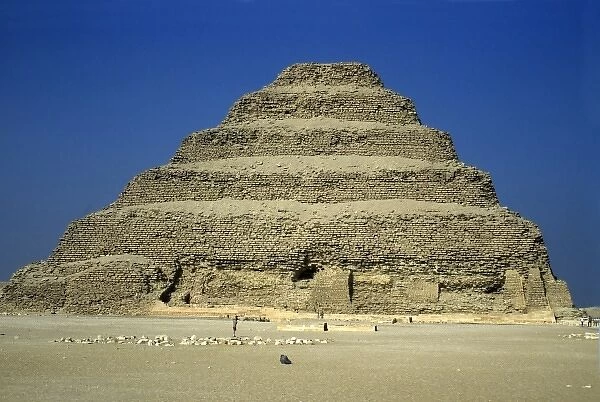 Africa, Egypt, Cairo, Zoser, Step Pyramid