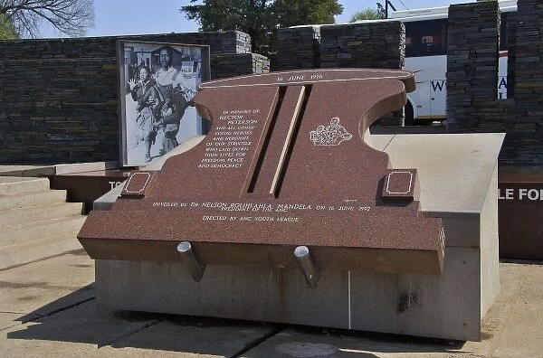 Africa, Gauteng, South Africa, Johannesburg, Soweto township, Hector Pietersen Monument
