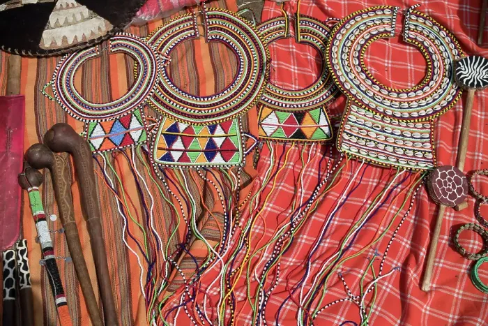 Framed Print : Africa, Kenya. Masai Mara National Reserve, Mara Ashnil. Masai tribal jewelry and ornamentation Framed Print : Africa, Kenya. Masai Mara National Reserve, Mara Ashnil. Masai tribal jewelry and ornamentation