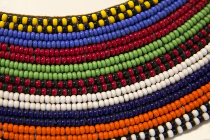Framed Print : Africa, Kenya. Msai Tribal Beads Framed Print : Africa, Kenya. Msai Tribal Beads