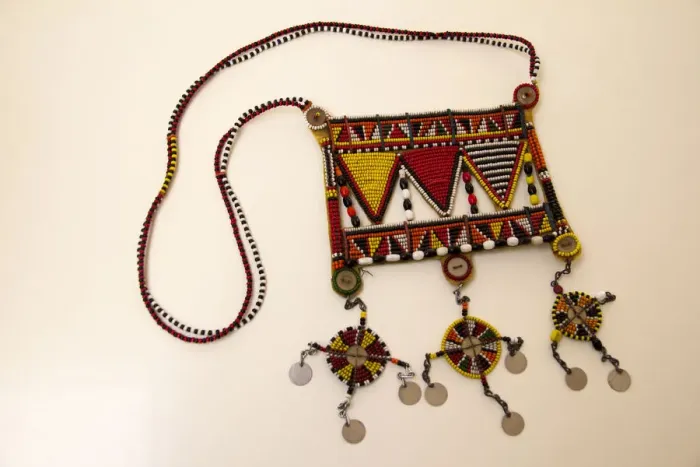 Framed Print : Africa, Kenya. Msai tribal beadwork Framed Print : Africa, Kenya. Msai tribal beadwork