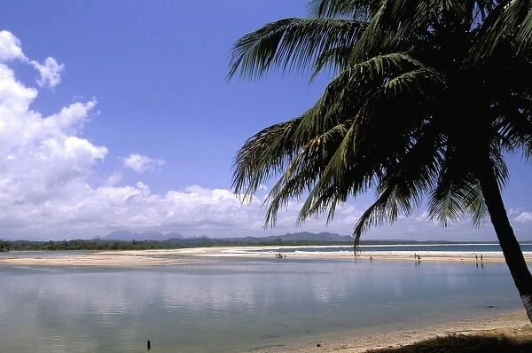 Africa, Madagascar, Sambaba. Beach scene