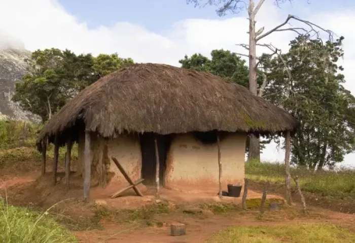 Framed Print : Africa; Malawi; Mt Mulanje; Small hut for bathroom at Thuchila on Mt. Mulanje Framed Print : Africa; Malawi; Mt Mulanje; Small hut for bathroom at Thuchila on Mt. Mulanje