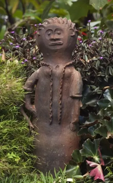 Framed Print : Africa; Malawi; Zomba; Garden statue at Zomba Mountain Lodge Framed Print : Africa; Malawi; Zomba; Garden statue at Zomba Mountain Lodge