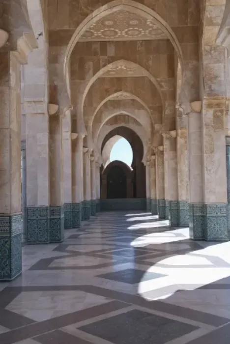 Framed Print : Africa, Morocco, Casablanca. Hassan II Mosque (aka King Hassan Mosque), third largest Framed Print : Africa, Morocco, Casablanca. Hassan II Mosque (aka King Hassan Mosque), third largest