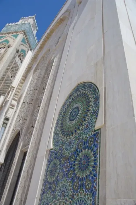 Framed Print : Africa, Morocco, Casablanca. Hassan II Mosque (aka King Hassan Mosque), third largest Framed Print : Africa, Morocco, Casablanca. Hassan II Mosque (aka King Hassan Mosque), third largest