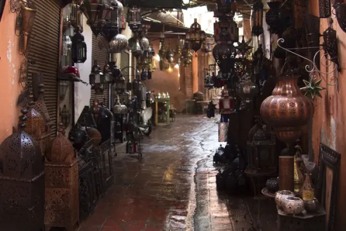 Framed Print : Africa, Morocco, Marrakech. Moroccan Lamps in Souks of Marrakech Framed Print : Africa, Morocco, Marrakech. Moroccan Lamps in Souks of Marrakech