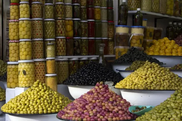 Framed Print : Africa, Morocco, Marrakech. Olives of Marrakech Souks Framed Print : Africa, Morocco, Marrakech. Olives of Marrakech Souks