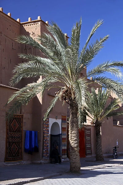 Africa, Morocco, Ouarzazate. Berber Carpets of Ourzazate