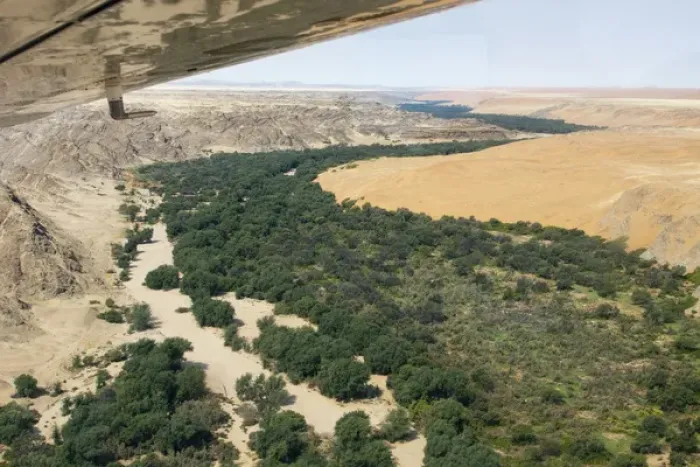 Framed Print : Africa, Namibia, Namib Desert. Aerial view of the Kuisib Riverbed Framed Print : Africa, Namibia, Namib Desert. Aerial view of the Kuisib Riverbed