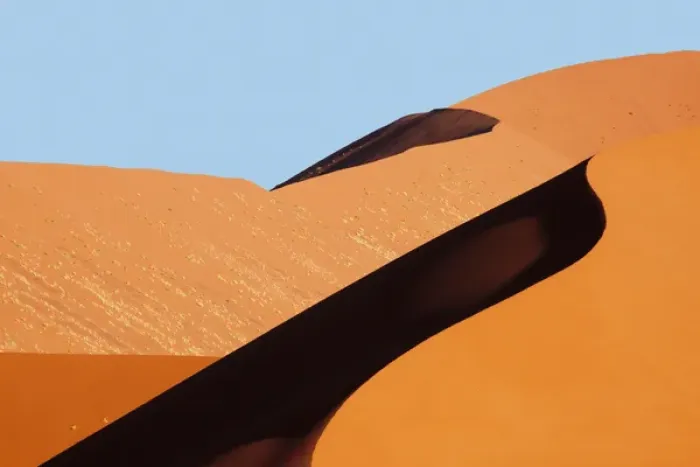 Framed Print : Africa, Namibia, Namib-Naukluft Park. Red sand dune abstract Framed Print : Africa, Namibia, Namib-Naukluft Park. Red sand dune abstract