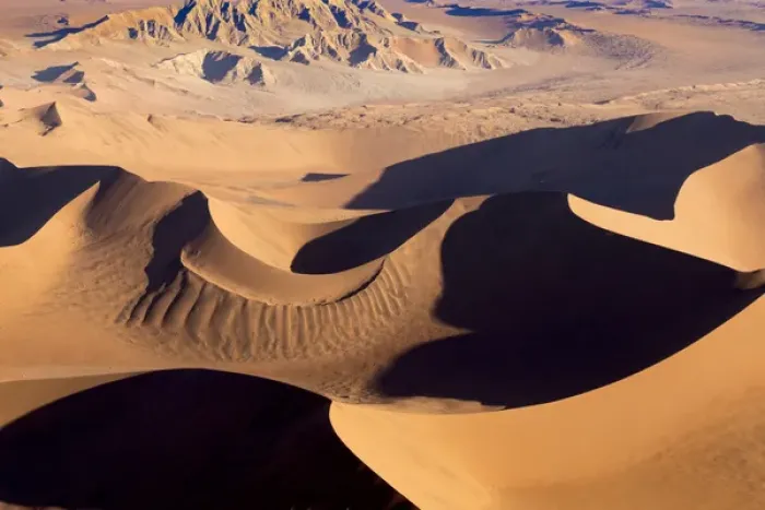Framed Print : Africa, Namibia, Namib-Naukluft Park. Aerial of desert landscape Framed Print : Africa, Namibia, Namib-Naukluft Park. Aerial of desert landscape