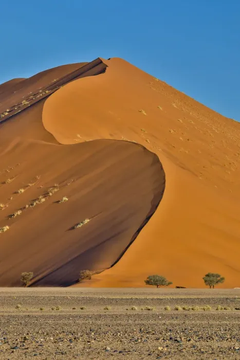 Framed Print : Africa, Namibia, Sossusvlei. Dunes in the afternoon