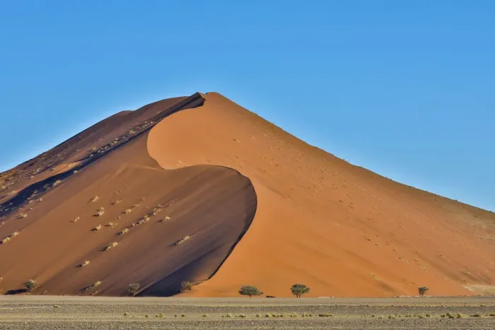 Framed Print : Africa, Namibia, Sossusvlei Dunes in the Afternoon Light