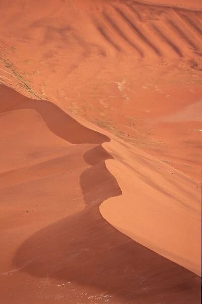 Africa, Namibia, Sossusvlei. Namib-Naukluft Park, Worlds tallest dunes