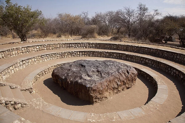 Africa, Namibia. View of the Hoba Meteorite