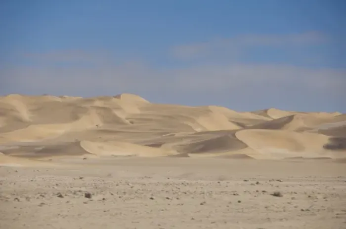 Framed Print : Africa, Namibia, Walvis Bay. Namib-Naukluft National Park, desert landscape