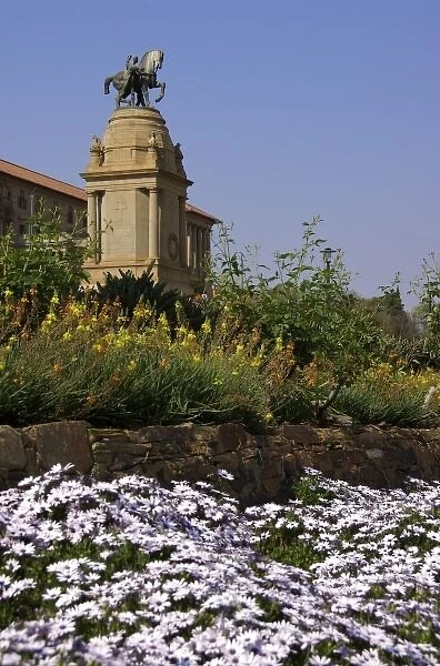 Africa, South Africa, Gauteng, Pretoria, Union Buildings and landscaped gardens