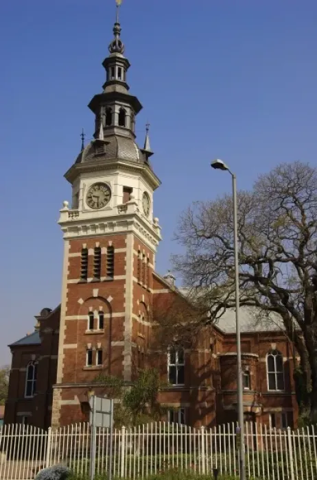Framed Print : Africa, South Africa, Gauteng, Pretoria, Gereformeerde Church