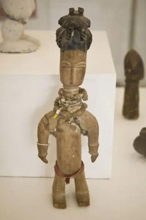 Framed Print : Africa, West Africa, Ghana, Accra. Carved female figure in National Museum of Ghana Framed Print : Africa, West Africa, Ghana, Accra. Carved female figure in National Museum of Ghana