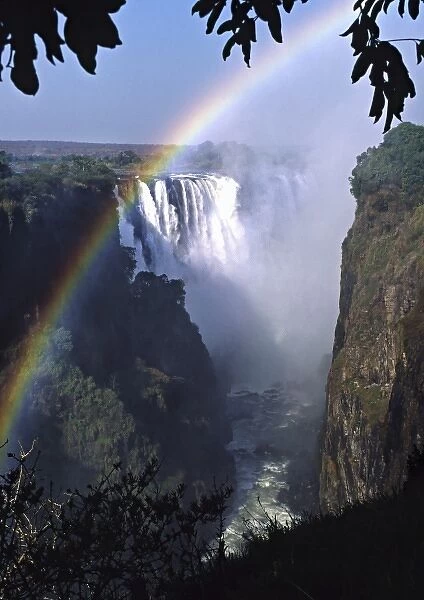 Africa, Zimbabwe, Zambia. Victoria Falls