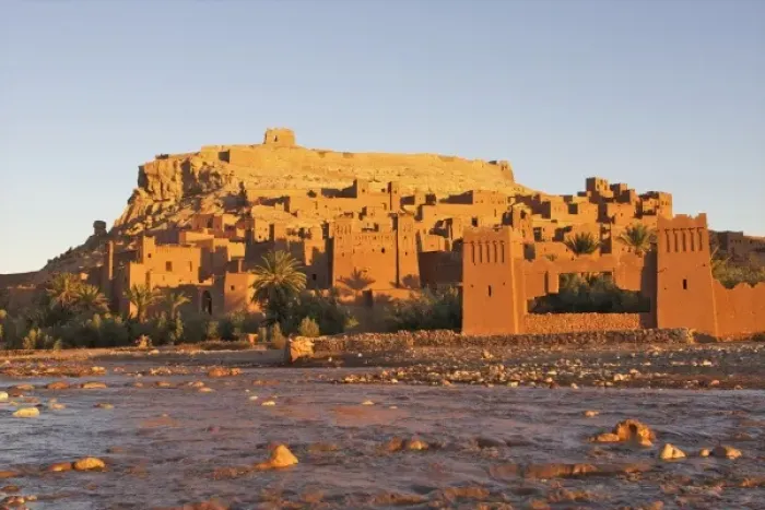 Framed Print : Ait Benhaddou: beautiful ksar composed of several kasbah. UNESCO World Heritage