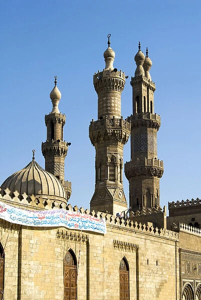 Al Azhar Mosque, Cairo, Egypt, North Africa, Africa