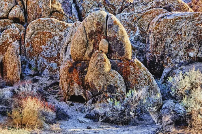 Framed Print : Alabama Hills; California; Long Pine; USA
